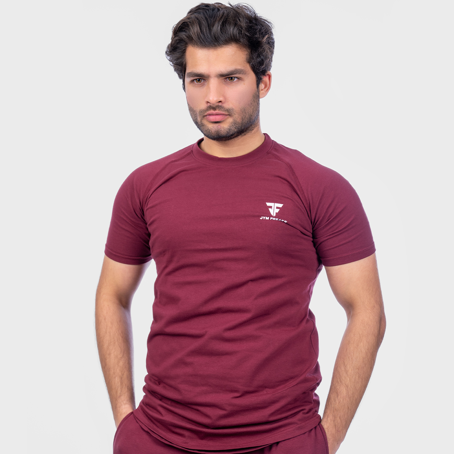 Muscle Fit T-Shirt Maroon