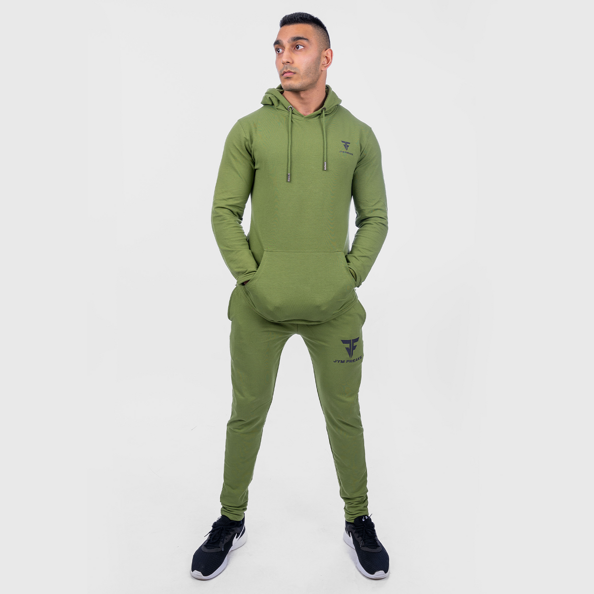 Mens muscle fit on sale tracksuit