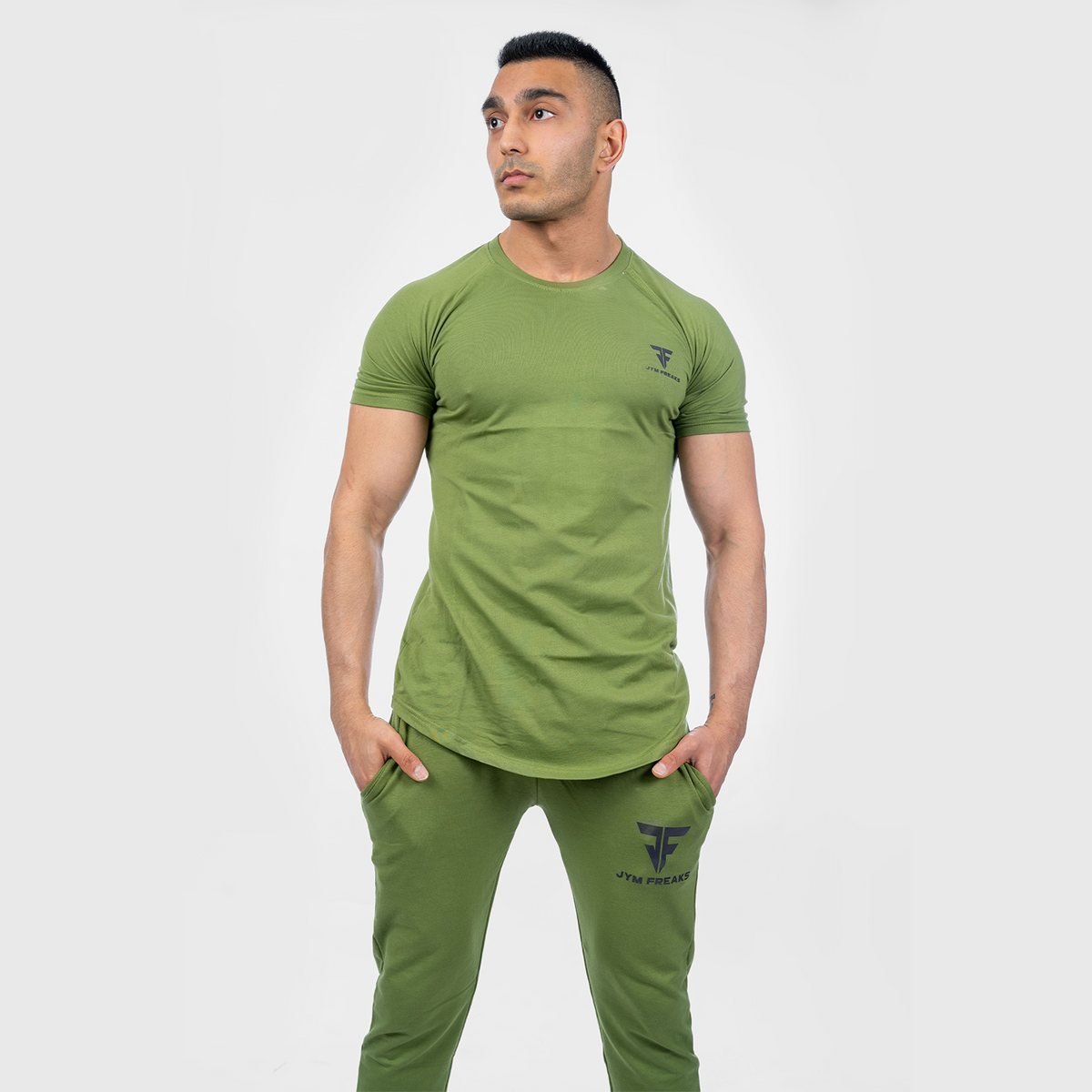Muscle Fit T-Shirt Forest Green